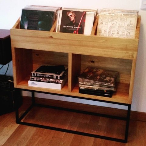 Mueble Vinilo 110x40x110