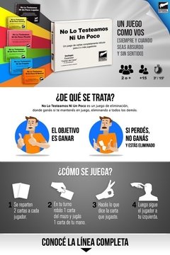 Juego No Lo Testeamos Ni Un Poco Kinetico, Ideal Previas - comprar online