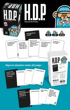 Hdp 3. Hasta Donde Puedas (expansión). Juego De Humor Negro en internet