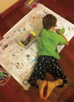 Imagen de Combo x 2 Láminas Para Pintar Gigante 360°