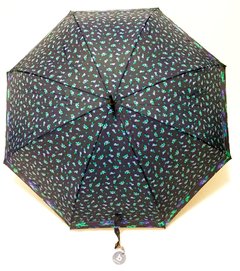 556 - Paraguas Largo Blue Flowers Bisetti - comprar online