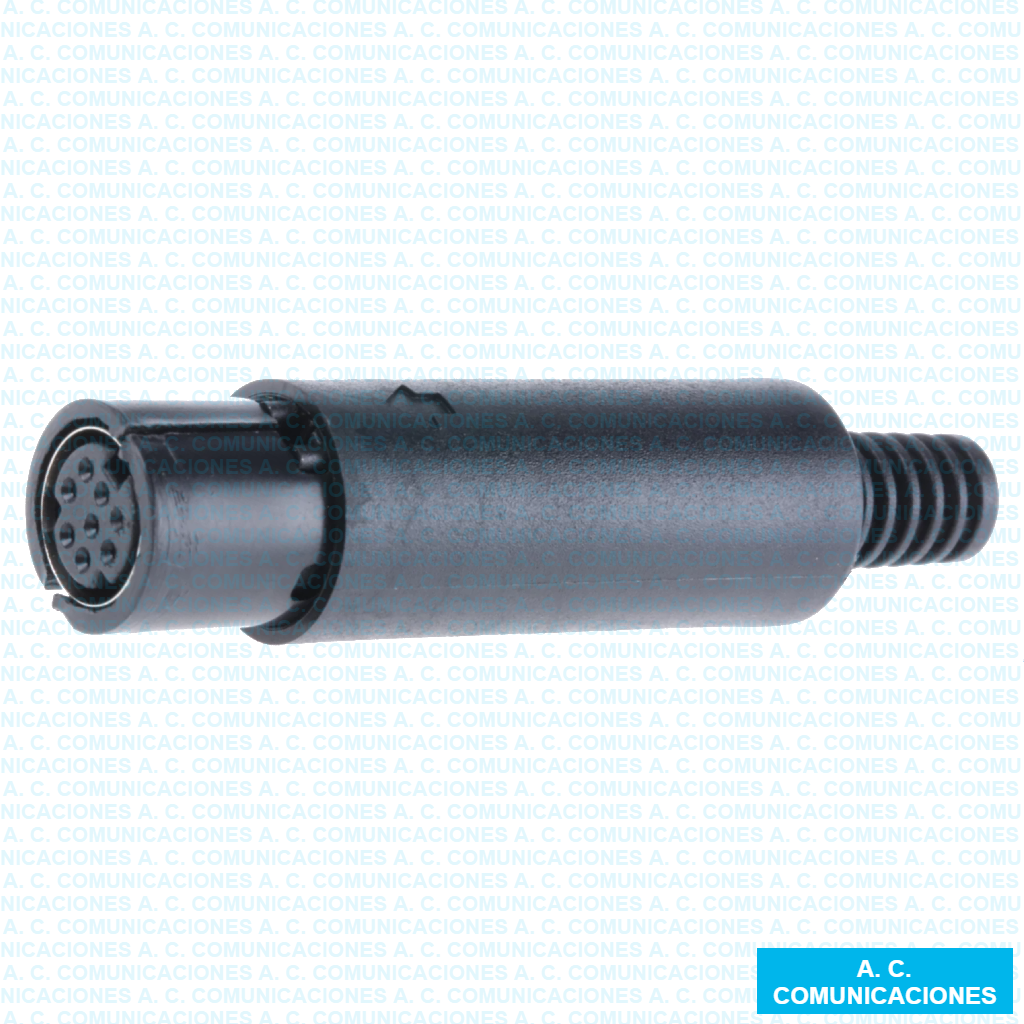 Cavo Seriale RS-232 25 Piedi Cavo Serial Mini DIN8 Maschio-Maschio Kentek 25 Piedi - Per PC, Mac, RS-232 Cavo Kentek 25 Piedi Rs-232
