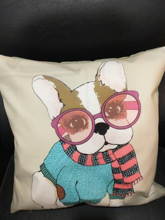 Almohadon En Pana Estampada en internet