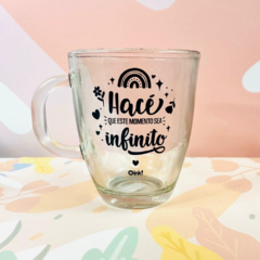 TAZAS DE VIDRIO AMANECER