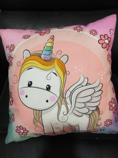 Almohadon En Pana Estampada (combo X 3) - comprar online