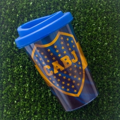 VASO TERMICO BOCA JUNIOR CON TAPA