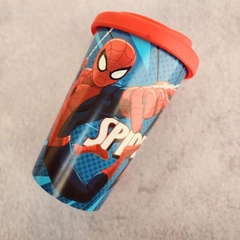 VASO TERMICO SPIDERMAN CON TAPA