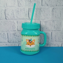 VASOS CON SORBETE ANIMALITOS - San Patricio es solo para tí