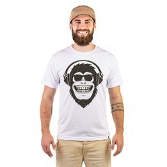 Camiseta Macaco de Fone