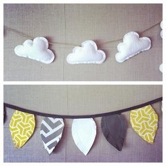 GUIRNALDA DE PLUMAS - MÖA NORDIC HOME