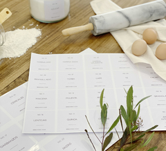 PLANCHA DE ETIQUETAS VINILICAS - MÖA NORDIC HOME