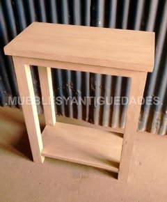 Aparador mesa de arrime en pinotea de 2 planos (AP201M) - Muebles y Antiguedades - Argentina