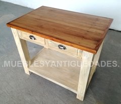 Aparador mesa de arrime de diseño con tapa de pinotea (AP208M) - tienda online