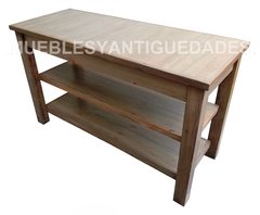 Mesa de arrime isla de cocina de 3 planos en pinotea (AP302M) - comprar online