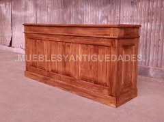 Barra mostrador ramos generales madera maciza (BA102A) en internet