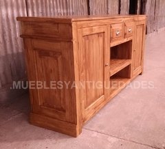 Barra mostrador ramos generales madera maciza (BA102A)