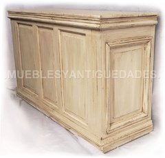 Barra mostrador ramos generales madera maciza (BA104M) en internet