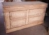 Barra mostrador pulpería madera puertas recicladas (BA105M)