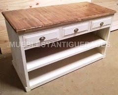 Barra mostrador ramos generales madera maciza (BA107M)