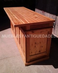 Barra mostrador isla de cocina en pinotea (BA109A) - comprar online