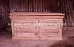 Barra mostrador ramos generales madera maciza (BA110M) - comprar online
