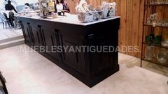 Barra mostrador ramos generales Colonial con mármol (BA113M)