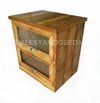 Cajonera despensa en pinotea maciza con 2 cajones (CJ101A)