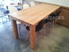 Mesa / Mesón de comedor en pinotea reciclada 1,80 mts (ME101A) en internet