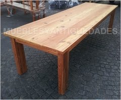 Mesa / Mesón de comedor en pinotea reciclada 3 mts (ME103A) en internet