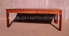 Mesa de comedor en pinotea reciclada 2,30 mts (ME110A) - tienda online