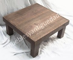 Mesa ratona en pinotea con efecto añejo (MR102A)