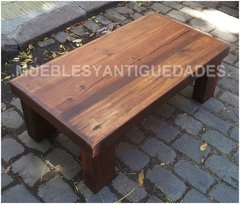 Mesa ratona en pinotea antigua reciclada (MR103A)