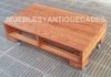 Mesa ratona en pinotea modelo pallet con ruedas (MR104M)