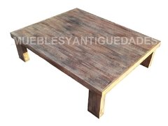 Mesa ratona en pinotea efecto añejo patinada (MR106M) - comprar online