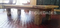 Mesa ratona en quebracho antiguo reciclado (MR112A) - Muebles y Antiguedades - Argentina