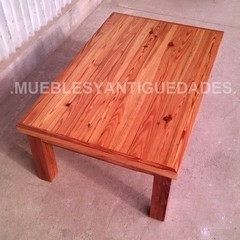 Mesa ratona en pinotea antigua reciclada (MR114A) - comprar online