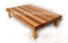Mesa ratona en pinotea antigua reciclada (MR115A) en internet