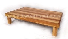 Imagen de Mesa ratona en pinotea antigua reciclada (MR115A)