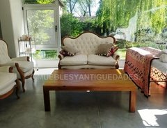 Mesa ratona Asia en pinotea maciza reciclada (MR118A)
