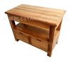 Mueble para TV / audio con 2 cajones en pinotea (TV104A)