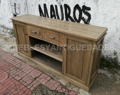Mueble para TV / audio en madera maciza (TV105A) en internet