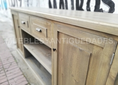 Mueble para TV / audio en madera maciza (TV105A) - tienda online