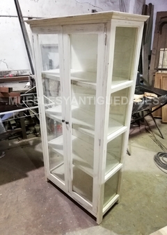 Vitrina estilo inglés / provenzal modelo "Serena" (VI105A) - tienda online