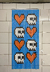 Cortina Calaveras y Corazones en el ocaso - Pablo Peisino.