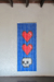Cortina dos corazones y calavera. - Pablo Peisino.