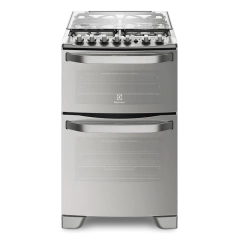 Cocina Doble Horno Sup/Eléctrico Inf/Gas Electrolux 56DXQ