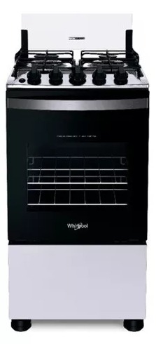 Cocina A Gas Whirlpool Blanca 50cm - 4 Hornallas - Wfo4nbb - cocinasonline