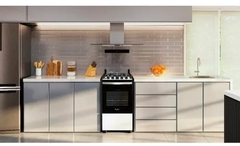Cocina A Gas Whirlpool Blanca 50cm - 4 Hornallas - Wfo4nbb - comprar online