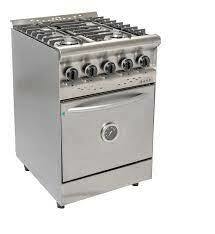 Cocina industrial Saho Jitaku 550 multigas 4 hornallas acero - comprar online