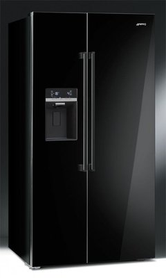 HELADERA SMEG SBS 2 PUERTAS 368 + 176 LTS SBS63NED DOLCE STIL NOVO - comprar online